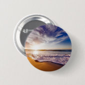 Landschaftlich Beach Art Ocean Images Fotografie C Button (Vorne & Hinten)