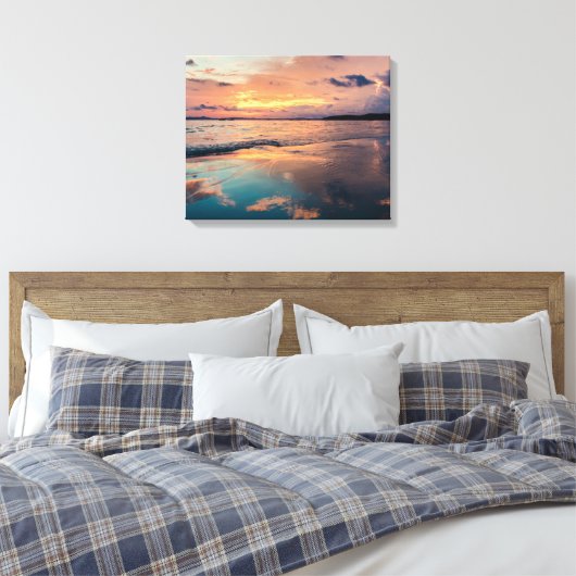 Landschaftlich Beach Art Ocean Images Fotografie C Leinwanddruck (Insitu (Schlafzimmer))