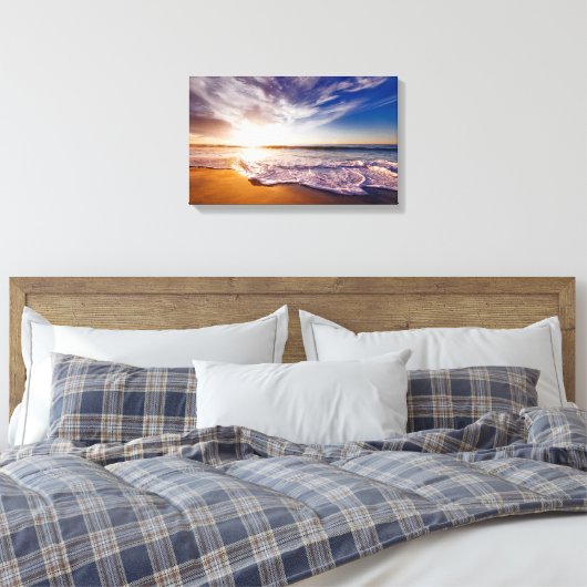 Landschaftlich Beach Art Ocean Images Fotografie C Leinwanddruck (Insitu (Schlafzimmer))