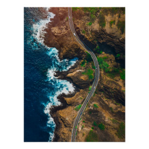 Landschaftlich Beach Art Ocean Images Fotografie C Poster