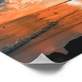 Landschaftlich Beach Art Ocean Images Fotografie C Poster (Ecke)