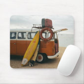 Landschaftlich Beach Art Sommerurlaub Vintag Beach Mousepad (Mit Mouse)