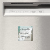 Landschaftlich Beach Hochzeit in Urlaubsort Save t Magnet (In Situ (Geschirrspüler))