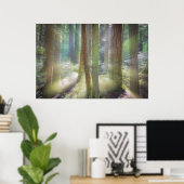 Landschaftlich Beach Staat Park Poster (Heimbüro)