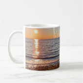 Landschaftlich Beach Sunset Foto Magnet Kaffeetasse (Links)