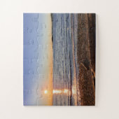 Landschaftlich Beach Sunset Foto Oversified Jigsaw Puzzle (Vertikal)