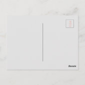 Landschaftlich Beach Sunset Foto Postkarte (Rückseite)