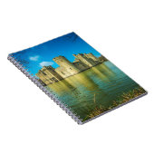 Landschaftlich Bodiam Castle in East Sussex Englan Notizblock (Rechte Seite)