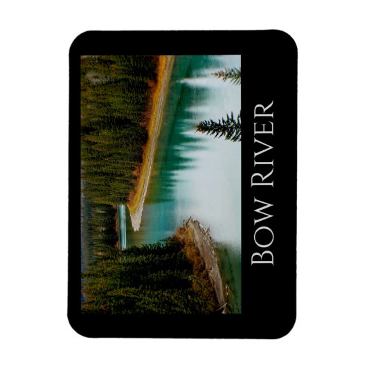 Landschaftlich Bow River Magnet (Vertikal)