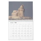 Landschaftlich Cleveland Kalender (Jan 2026)