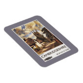 Landschaftlich Country View British Railposter Magnet (Rechte Seite)