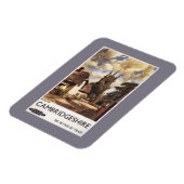 Landschaftlich Country View British Railposter Magnet (Linke Seite)