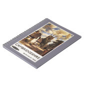 Landschaftlich Country View British Railposter Notizblock (Linke Seite)