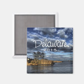 Landschaftlich Delaware USA Kühlschrankmagnet Chan (Vorderseite/Rückseite)
