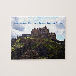 Landschaftlich Edinburgh Castle Scotland Royal Stu Puzzle