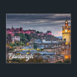 Landschaftlich Edinburgh, Schottland, Vereinigtes  Postkarte<br><div class="desc">Diese einzigartige Reise-Postkarte zeigt ein Foto der historischen europäischen Stadt Edinburgh,  Schottland. Diese Postkarte wäre ideal für Freunde und Familie.</div>