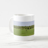 Landschaftlich Elephant Panorama Kaffeetasse (Vorderseite Links)