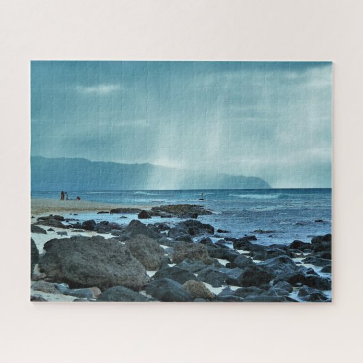 Landschaftlich Hawaii Coastal Beach Jigsaw Puzzle (Horizontal)