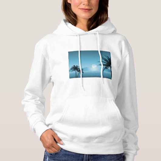 Landschaftlich Hoodie (Vorderseite)