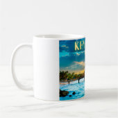 Landschaftlich Key West Pier Kaffeetasse (Links)