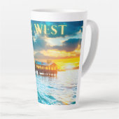 Landschaftlich Key West Pier Milchtasse (Rechte Ecke)