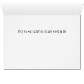 Landschaftlich macht die Welt zu einer besseren Gr (Innenansicht Horizontal (Unten))