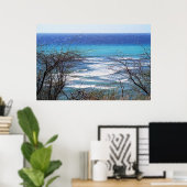 Landschaftlich Ocean View Poster (Heimbüro)