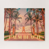 Landschaftlich Palm Beach Puzzle (Horizontal)