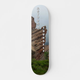 Landschaftlich Red Rocks Colorado Skateboard