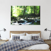 Landschaftlich River Canvas Print Leinwanddruck (Insitu (Schlafzimmer))