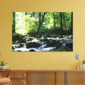 Landschaftlich River Canvas Print Leinwanddruck (Insitu (Wohnzimmer))