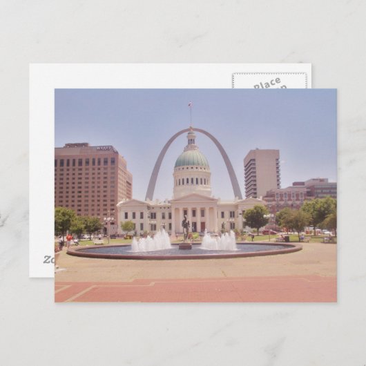 Landschaftlich Saint Louis Postcard Postkarte (Vorne/Hinten)
