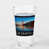 Landschaftlich San Francisco Glas (Rückseite)