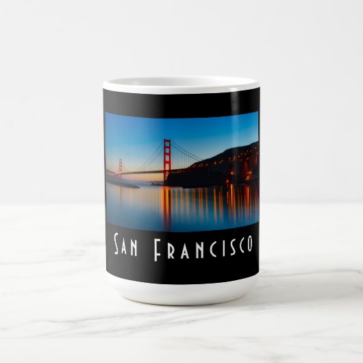 Landschaftlich San Francisco Kaffeetasse (Mittel)