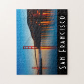Landschaftlich San Francisco Puzzle (Vertikal)