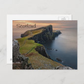 Landschaftlich Schottland Seascape Postkarte (Vorne/Hinten)