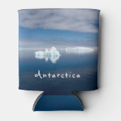 Landschaftlich schwimmendes Foto mit Text Dosenkühler (Vorderseite)