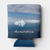 Landschaftlich schwimmendes Foto mit Text Dosenkühler (Rückseite)