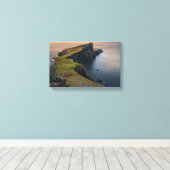 Landschaftlich Seascape aus Schottland Leinwanddruck (Insitu (Holzboden))