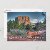 Landschaftlich Sedona Postkarte (Vorne/Hinten)