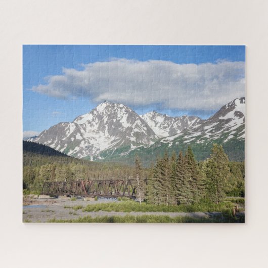 Landschaftlich Seward Highway Chugach National For Puzzle (Horizontal)