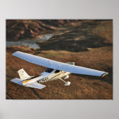 Landschaftlich Skylane Poster (Vorne)