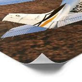 Landschaftlich Skylane Poster (Ecke)