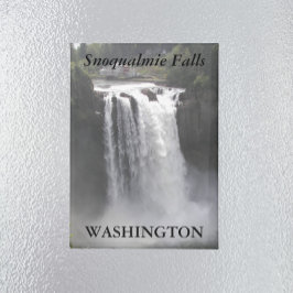 Landschaftlich Snoqualmie Falls, Washington Magnet