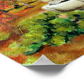 Landschaftlich St Louis Missouri Japanischer Garte Poster (Ecke)