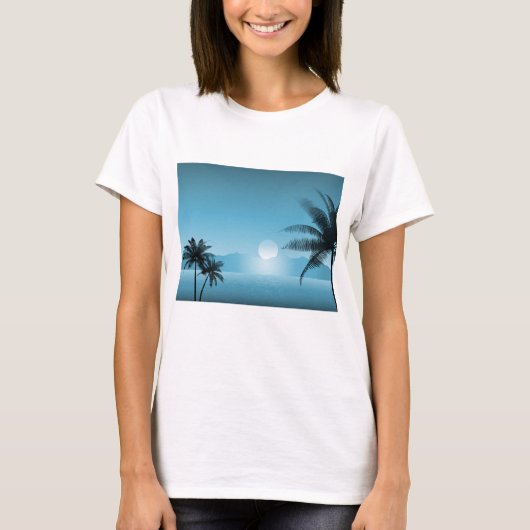 Landschaftlich T-Shirt (Vorderseite)