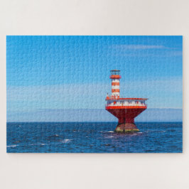 Landschaftlich Tadoussac Lighthouse, Quebec, Kanad Puzzle