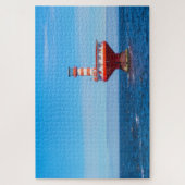 Landschaftlich Tadoussac Lighthouse, Quebec, Kanad Puzzle (Vertikal)