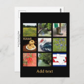 Landschaftlich Texas Postkarte (Vorne/Hinten)