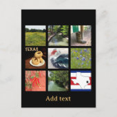 Landschaftlich Texas Postkarte (Vorderseite)